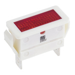 Arcolectric (Bulgin) Ltd Red Neon Panel Mount Indicator, 230V, 28.2 x 11.5mm Mounting Hole Size