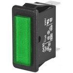 Arcolectric (Bulgin) Ltd Green Neon Panel Mount Indicator, 230V, 28.2 x 11.5mm Mounting Hole Size