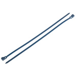 RS PRO Blue Cable Tie Metal Detectable Metal Detectable, 250mm x 4.5 mm
