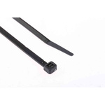 RS PRO Black Cable Tie PP , 200mm x 4.6 mm
