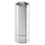 Facom 3/8 in Drive 17mm Deep Socket, 6 point, 60 mm Overall Length