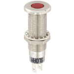 Sloan Red Panel Mount Indicator, 1.7V dc, 8.2mm Mounting Hole Size, Solder Tab Termination