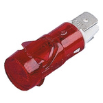 Arcolectric (Bulgin) Ltd Red Neon Panel Mount Indicator, 110V ac, 12.7mm Mounting Hole Size