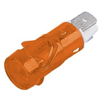Arcolectric (Bulgin) Ltd Orange Neon Panel Mount Indicator, 110V ac, 12.7mm Mounting Hole Size