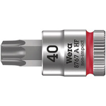 Wera 1/4 in Drive Bit Socket, Torx Bit, T25, 170 mm Overall Length