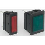 Arcolectric (Bulgin) Ltd Orange Neon Panel Mount Indicator, 230V ac, 30 x 11mm Mounting Hole Size