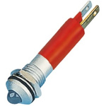 CML Innovative Technologies Red Panel Mount Indicator, 8mm Mounting Hole Size, IP67