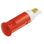 Signal Construct Red Panel Mount Indicator, 12 → 14V, 5mm Mounting Hole Size, Solder Tab Termination
