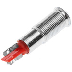 Signal Construct Red Panel Mount Indicator, 20 → 28V, 6mm Mounting Hole Size, Solder Tab Termination, IP67