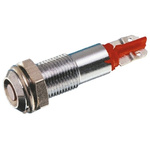 Signal Construct Red Indicator, 20 → 28V, 6mm Mounting Hole Size