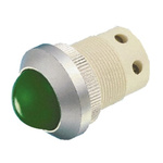 Signal Construct Green Panel Mount Indicator, 24 → 28V, 22mm Mounting Hole Size
