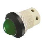 Signal Construct Green Panel Mount Indicator, 24 → 28V, 22mm Mounting Hole Size