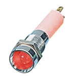 CML Innovative Technologies Red Panel Mount Indicator, 12V, 8mm Mounting Hole Size