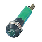 CML Innovative Technologies Green Panel Mount Indicator, 12V, 8mm Mounting Hole Size