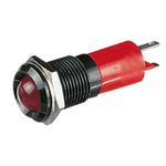 CML Innovative Technologies Red Panel Mount Indicator, 12V, 14mm Mounting Hole Size