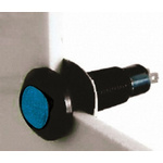 Marl Blue Panel Mount Indicator, 12 → 28V, 8.1mm Mounting Hole Size, Solder Tab Termination, IP67