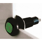Marl Green Panel Mount Indicator, 110V ac, 8.1mm Mounting Hole Size, Solder Tab Termination, IP67