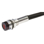 Oxley Red Panel Mount Indicator, 24V ac, 5mm Mounting Hole Size, Lead Wires Termination, IP67