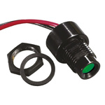 APEM Green Panel Mount Indicator, 2V dc, 8mm Mounting Hole Size