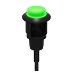 Banner Green Panel Mount Indicator, 10 → 30V dc, 18mm Mounting Hole Size