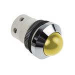 Signal Construct Yellow Panel Mount Indicator, 230V ac, 22mm Mounting Hole Size, IP67