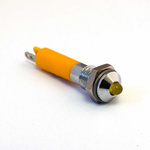 CML Innovative Technologies 1902X35X Series Yellow Panel Mount Indicator, 24V dc, 6mm Mounting Hole Size, IP40