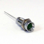CML Innovative Technologies 1903X00X Series Green Panel Mount Indicator, 2.2V, 6mm Mounting Hole Size, IP40