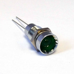 CML Innovative Technologies 1905X00X Series Green Panel Mount Indicator, 2V, 8mm Mounting Hole Size