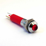 CML Innovative Technologies 1908X35X Series Red Panel Mount Indicator, 24V dc, 8mm Mounting Hole Size, IP67