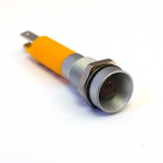 CML Innovative Technologies 190BX35X Series Yellow Panel Mount Indicator, 24V dc, 8mm Mounting Hole Size, IP67