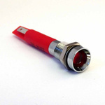 CML Innovative Technologies 1950X23X Series Red Panel Mount Indicator, 230V ac, 8mm Mounting Hole Size, IP67