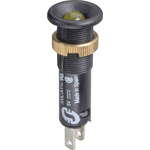 Schneider Electric XVL Series Yellow Panel Mount Indicator, 12V, 8mm Mounting Hole Size, IP40
