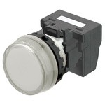 Omron M22N Series White Indicator, 24V, IP66