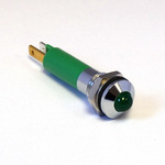 CML Innovative Technologies Panel Mount Indicator, 8mm Mounting Hole Size, Solder Tab Termination, IP67