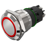 EAO 82 Series Green, Red Indicator, 24V dc, 19mm Mounting Hole Size, IP65, IP67