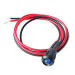 CML Innovative Technologies TA30XXXX Series Blue Panel Mount Indicator, 2.9V dc, 6mm Mounting Hole Size, Lead Wires