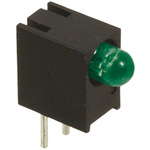 Dialight 551-0607F, Green Right Angle PCB LED Indicator, Through Hole 7.5 V