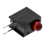 Dialight 551-1107F, Red Right Angle PCB LED Indicator, Through Hole 1.7 V