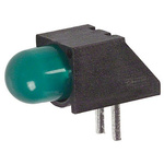 Dialight 550-0807F, Yellow Right Angle PCB LED Indicator, Through Hole 7.5 V
