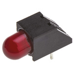 Dialight 550-1107F, Red Right Angle PCB LED Indicator, Through Hole 1.8 V