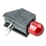 Dialight 550-2407F, Red Right Angle PCB LED Indicator, Through Hole 2.5 V