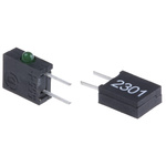 Dialight 555-2301F, Green Right Angle PCB LED Indicator, Through Hole 3 V
