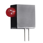 Kingbright L-710A8EW/1ID, Red Right Angle PCB LED Indicator, Through Hole 2.5 V