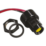 APEM Yellow Panel Mount Indicator, 12V dc, 8mm Mounting Hole Size