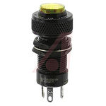 Dialight Yellow Panel Mount Indicator, 11.9mm Mounting Hole Size