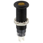 Sloan Yellow Panel Mount Indicator, 5 → 28V, 8.2 x 7.6mm Mounting Hole Size, IP68