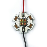 ILS ILH-ON04-YELL-SC201-WIR200., OSLON4 PowerStar LED Array, 4 Yellow LED
