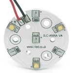 ILS ILC-ONA3-WMWH-SC211-WIR200., OSLON 80 PowerAnna Coin LED Array, 3 White LED (3000K)