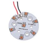 ILS ILC-ONA7-HYRE-SC211-WIR200., OSLON 80 PowerAnna Coin LED Array, 7 Red LED