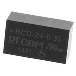 Recom LED Driver, 2 → 35V dc Output, 350mA Output, Constant Current Dimmable